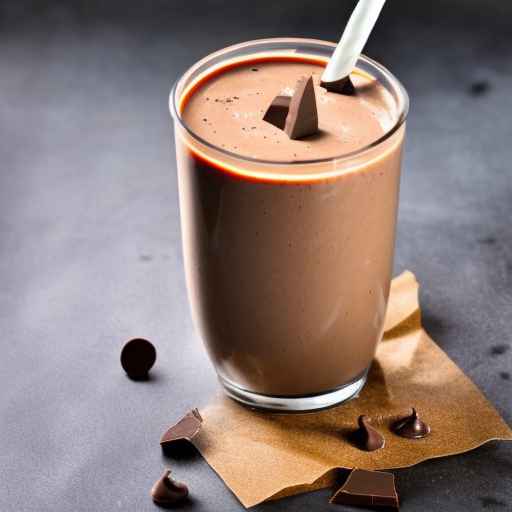 Peanut Butter Chocolate Protein Smoothie