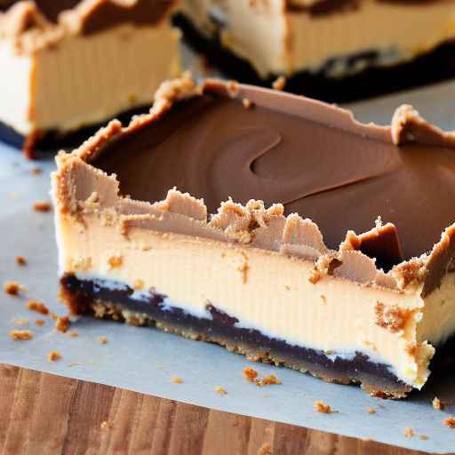 Peanut Butter Cup Cheesecake Bars