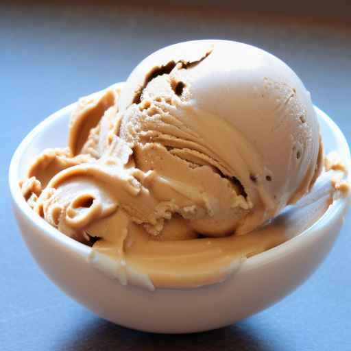 Peanut Butter Swirl Ice Cream