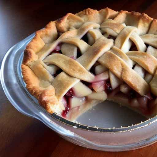 Pear Apple Cranberry Pie