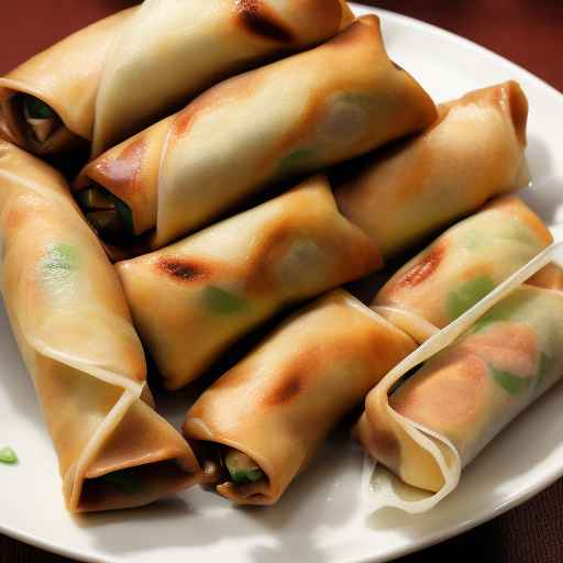 Peking Duck Egg Rolls