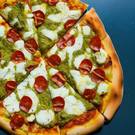 Pesto Chicken Pizza