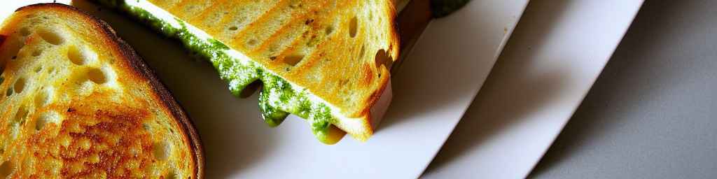 Pesto Grilled Cheese