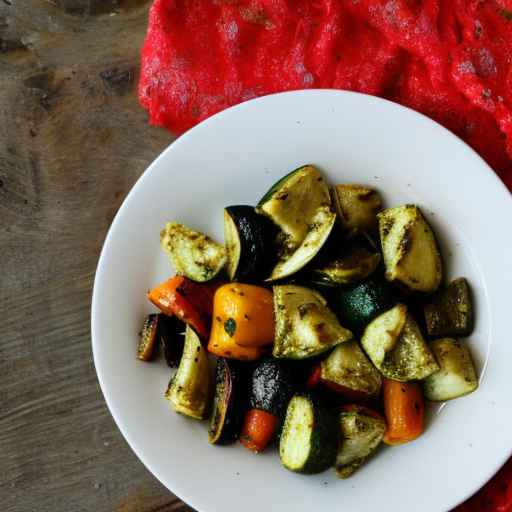 Pesto Roasted Vegetables