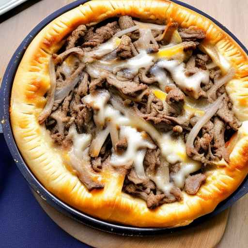 Philly Cheesesteak Pie