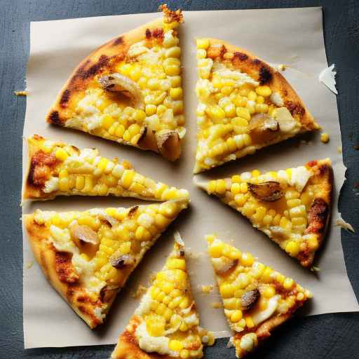 Pineapple and Corn Pizza