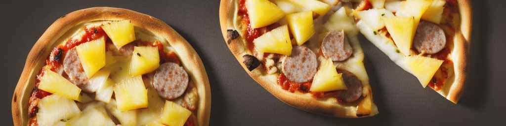 Pineapple and Italian Sausage Pizza