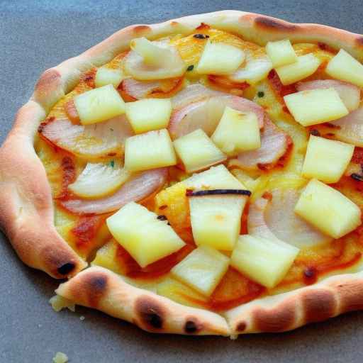 Pineapple and Onion Pizza