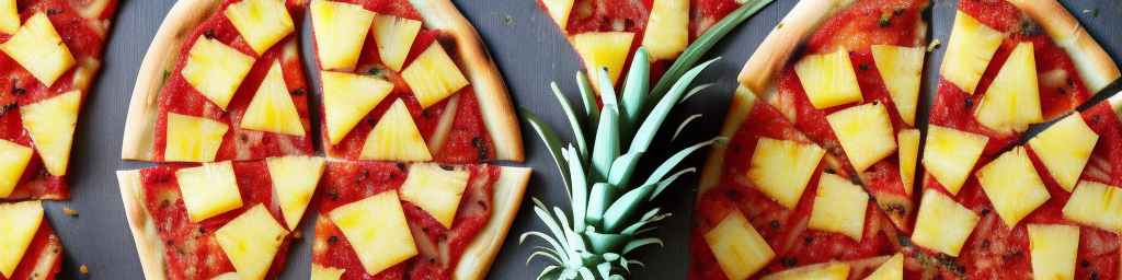 Pineapple and Pepper Pizza