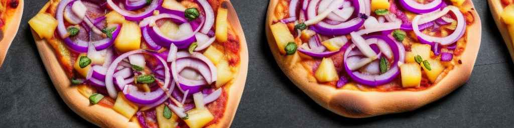 Pineapple and Red Onion Pizza