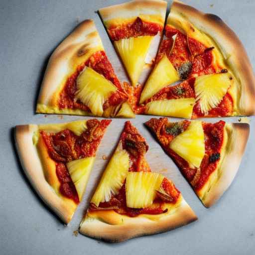 Pineapple and Sun-dried Tomato Pizza