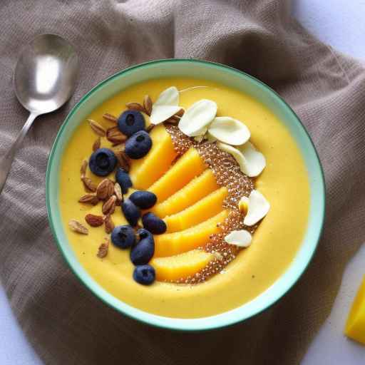 Pineapple Mango Smoothie Bowl