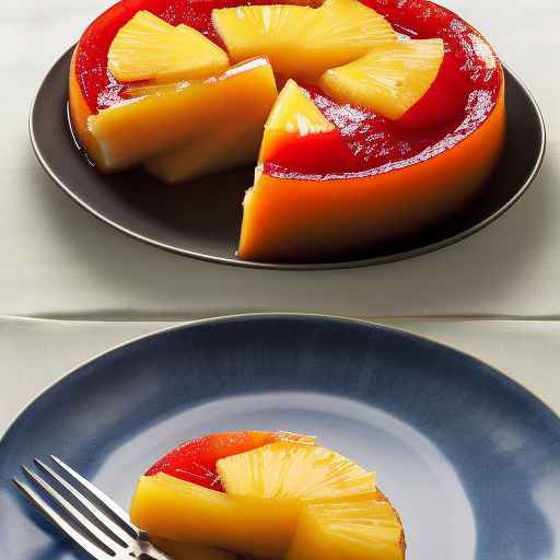 Pineapple Upside-Down Dessert