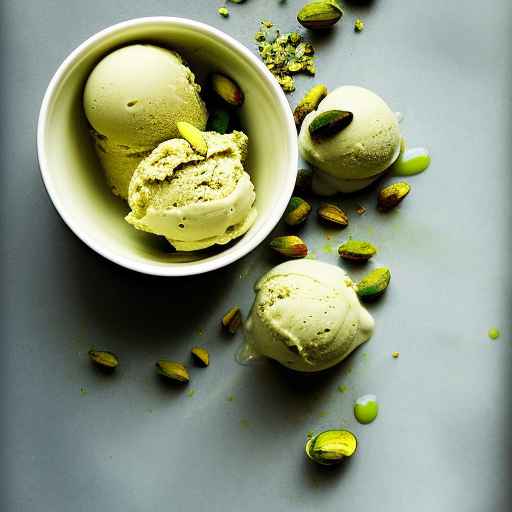 Pistachio Cardamom Ice Cream