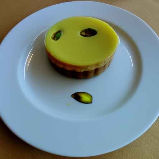 Pistachio Flan