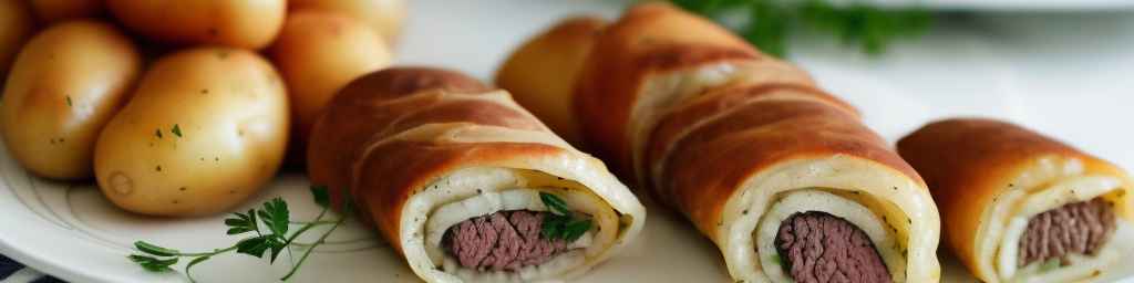 Polish Stuffed Rolls with Beef and Potatoes