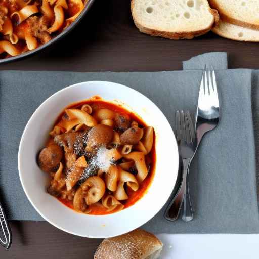 Pork and Mushroom Goulash with Paprika