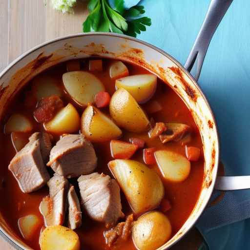Pork and Paprika Stew with Potatoes