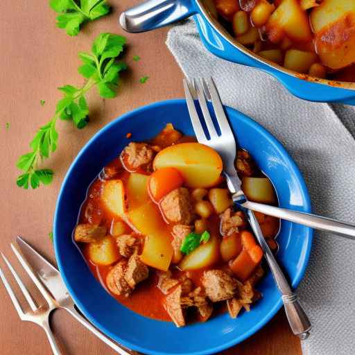 Pork and Potato Goulash with Paprika