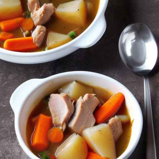 Pork and Potato Stew with Carrots