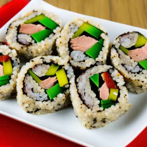 Pork and Quinoa Rolls