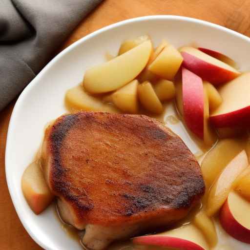 Pork Chops with Apples and Onions