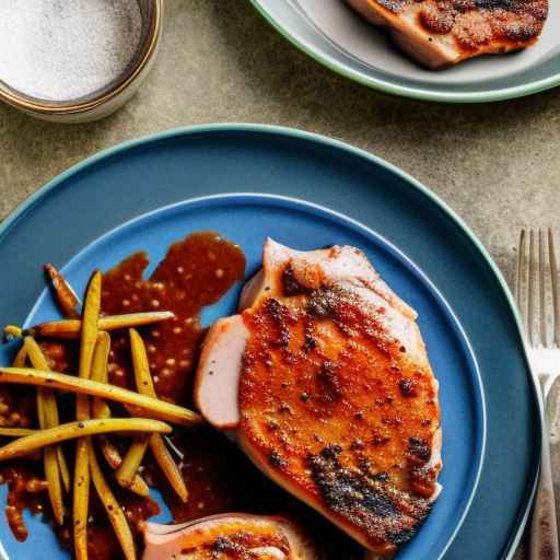 Pork Chops with Gingersnap Coating