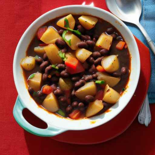 Potato and Black Bean Stew