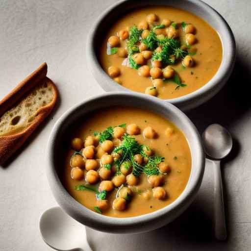 Potato and Chickpea Soup