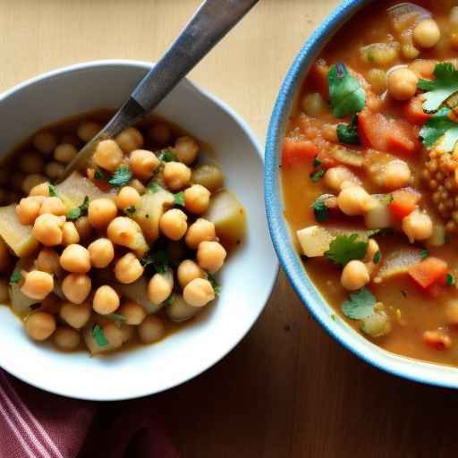 Potato and Chickpea Stew