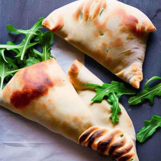 Prosciutto and Arugula Calzone