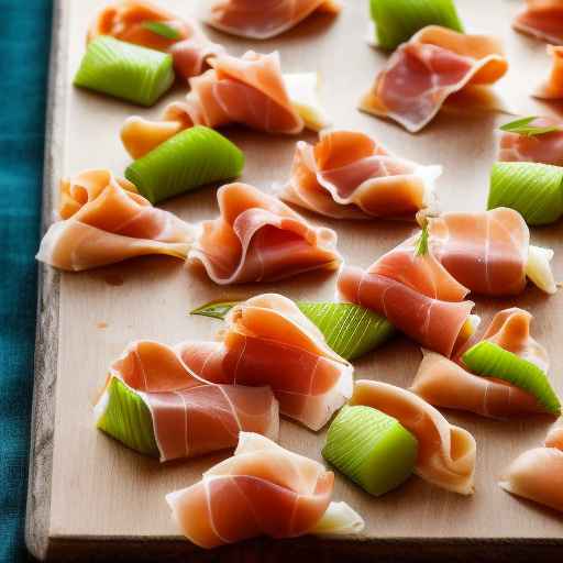 Prosciutto and Melon Appetizer Bites