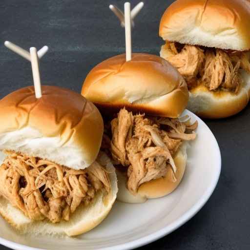 Pulled Chicken Sliders with Island Flavors