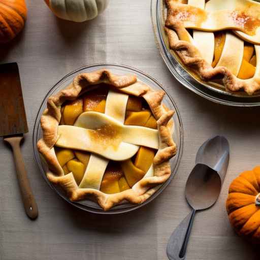 Pumpkin and Apple Pie