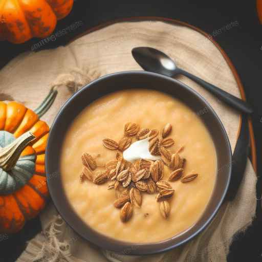 Pumpkin and maple porridge