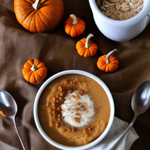 Pumpkin spice porridge