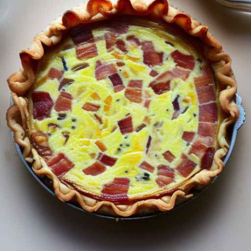 Quiche Lorraine with Bacon