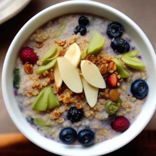 Quinoa porridge with berries