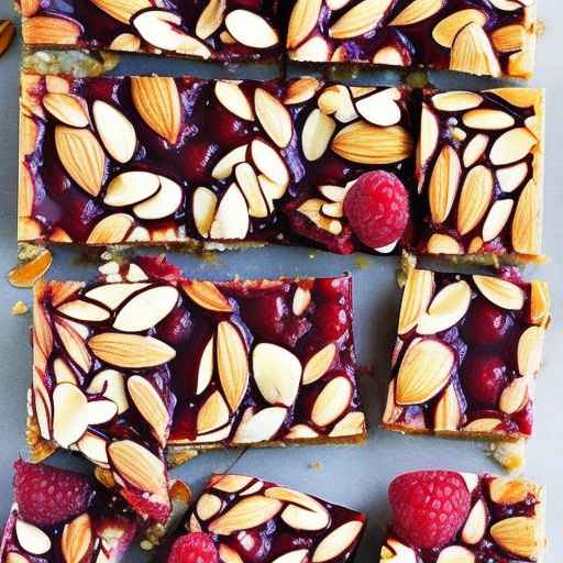 Raspberry Almond Bars