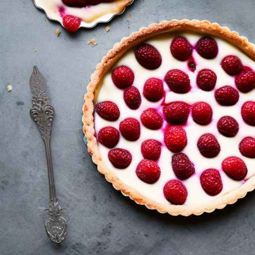 Raspberry and Almond Tart