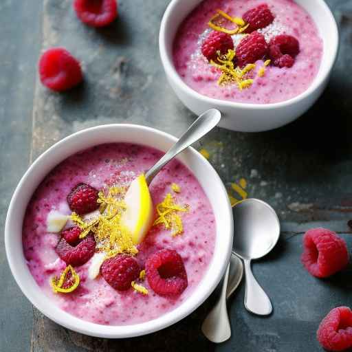 Raspberry and Lemon Porridge