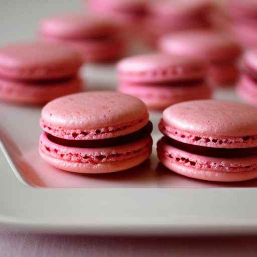 Raspberry Cheesecake Macaroons