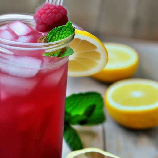 Raspberry Mint Lemonade