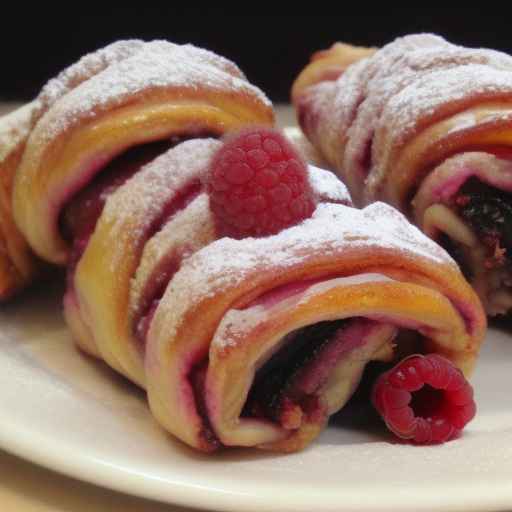 Raspberry Rugelach