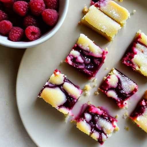 Raspberry Shortbread Bars