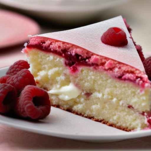 Raspberry White Chocolate Cake