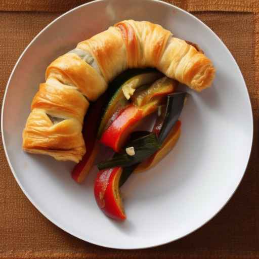 Ratatouille Delight with Puff Pastry