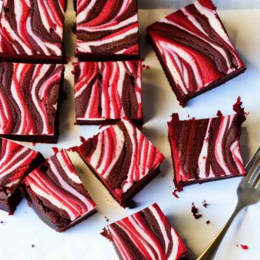 Red Velvet Cheesecake Swirl Brownies