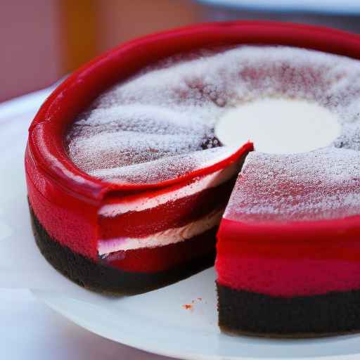 Red Velvet Flan