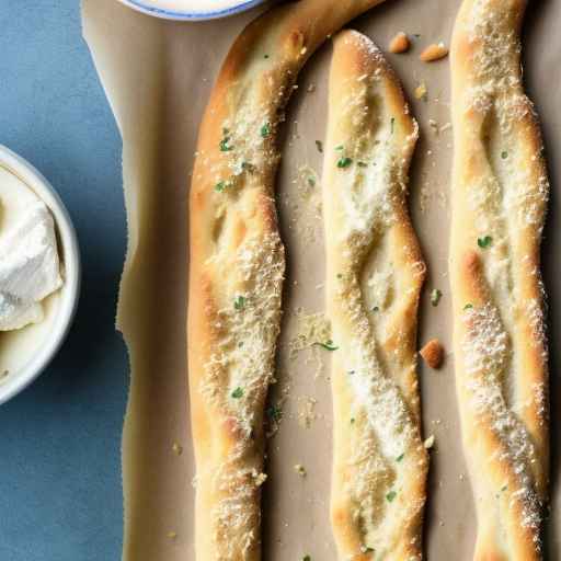 Ricotta and Cheese Breadsticks